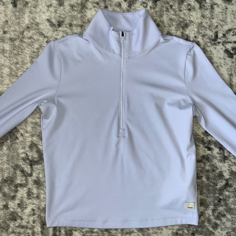 Vuori Studio Half Zip in Peri